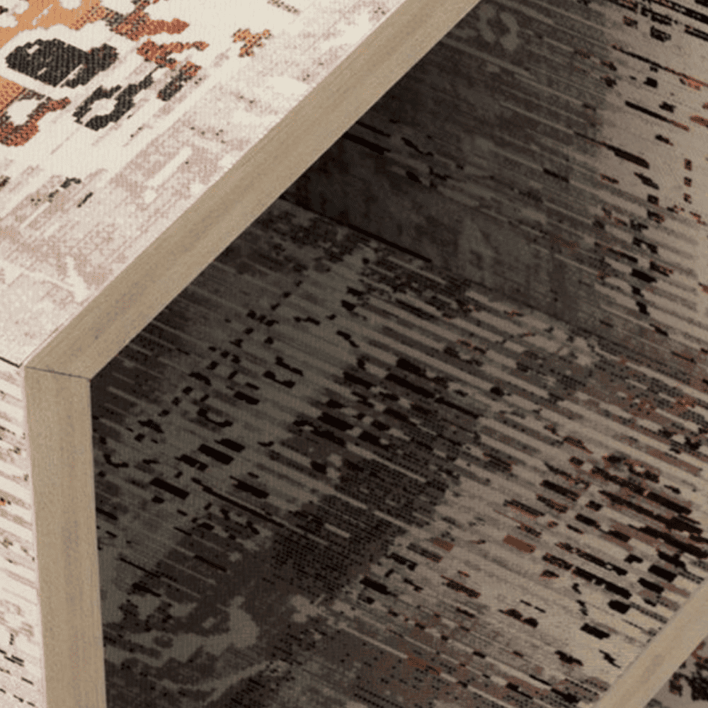 Cosmos Mica Bedside Table