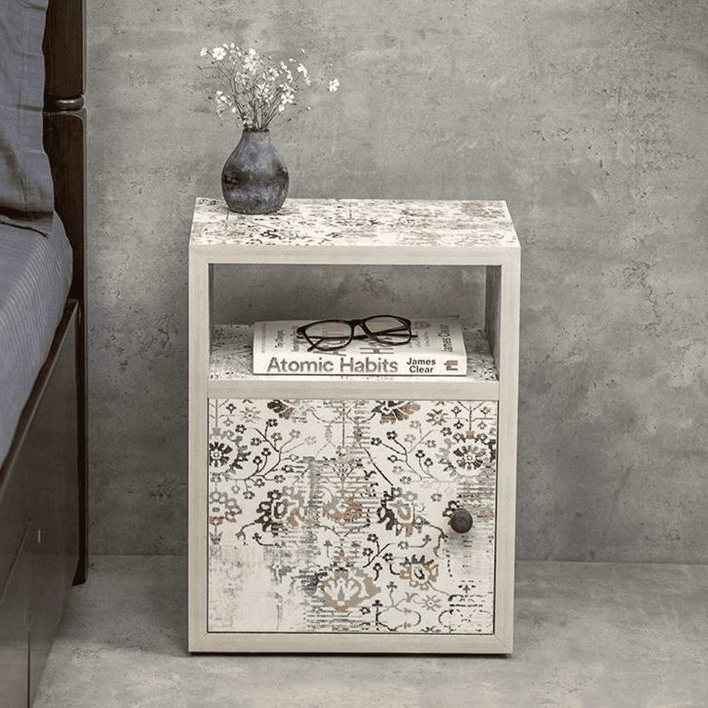 Mica Bedside Cosmos Chest Side Table