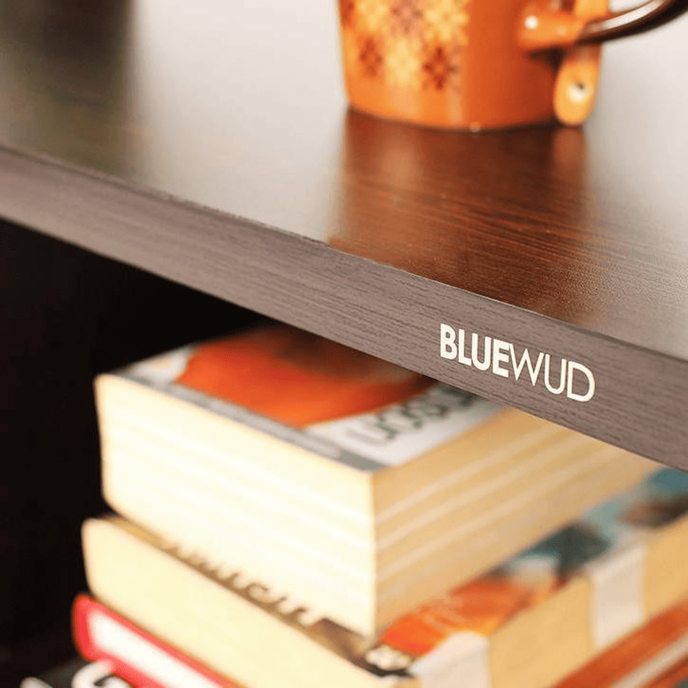 Victor Rectangular Engineered Wood Coffee Table In Wenge Finish