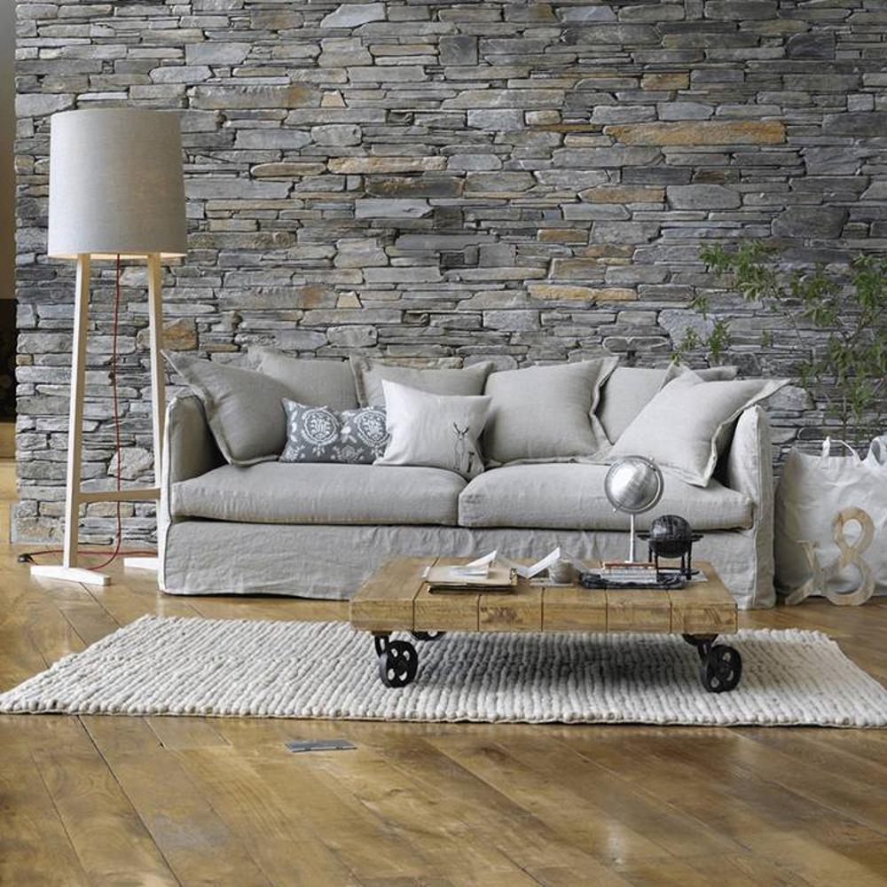 Devi Square Coffee Table With Wheels