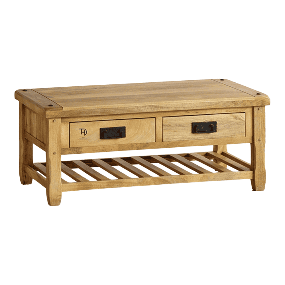 Devi Coffee Table 2 Drawer