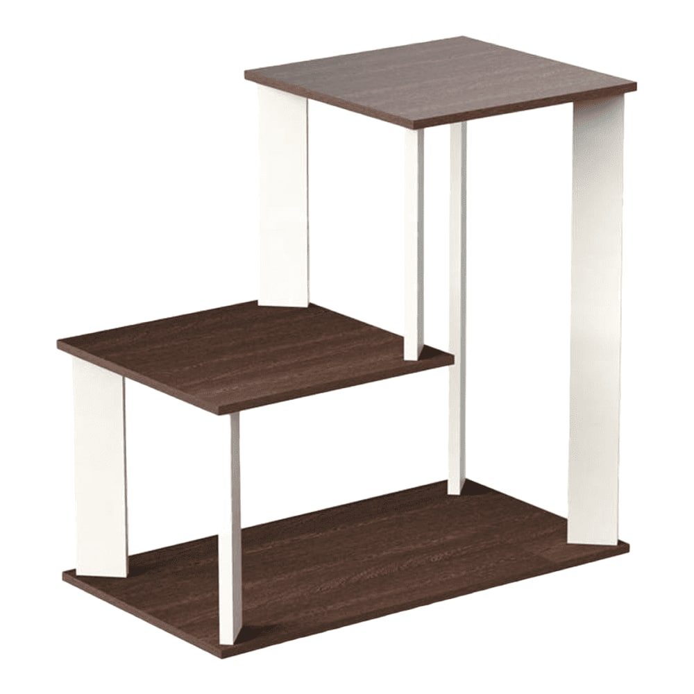 Coras Engineered Wood Side Table in Brown Finish