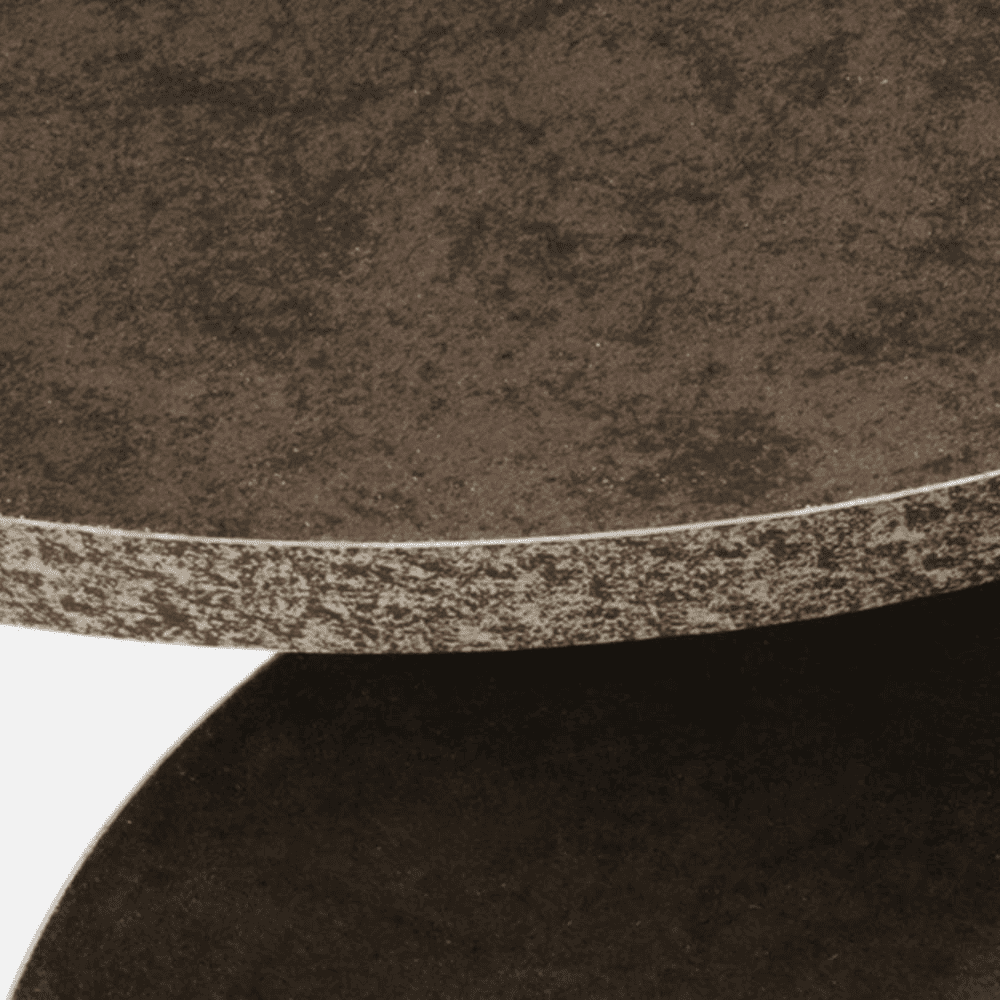 Twilight Round Oblique Nesting Tables, Side Tables, Wooden Tables, Living Room Decor