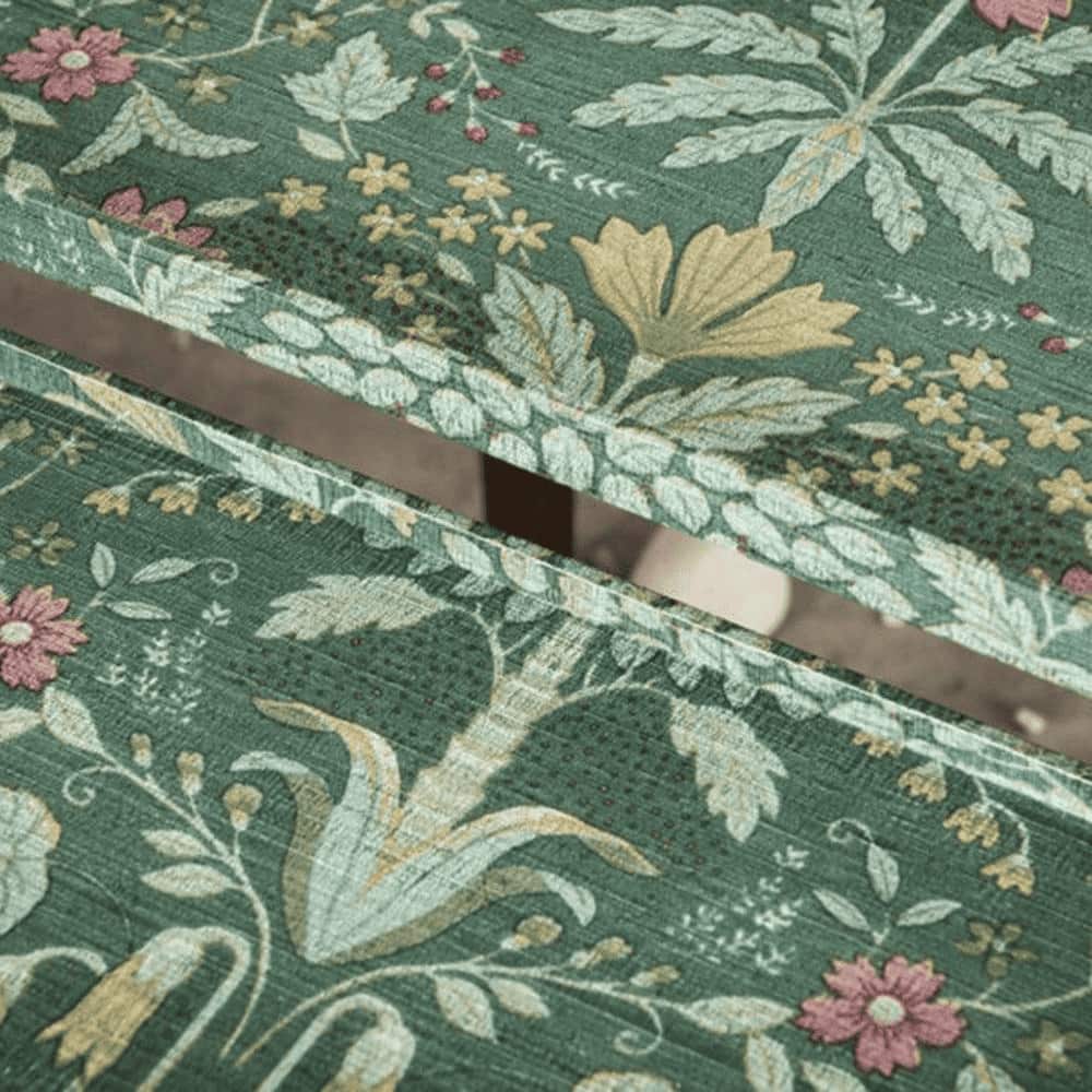 Heritageazure Solid Wood Nested End Table in Paper Finish - Set of 3