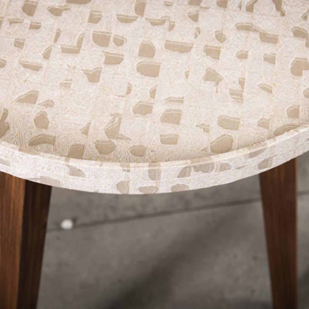 Chaandi Solid Wood Nested End Table in Paper Finish - Set of 2