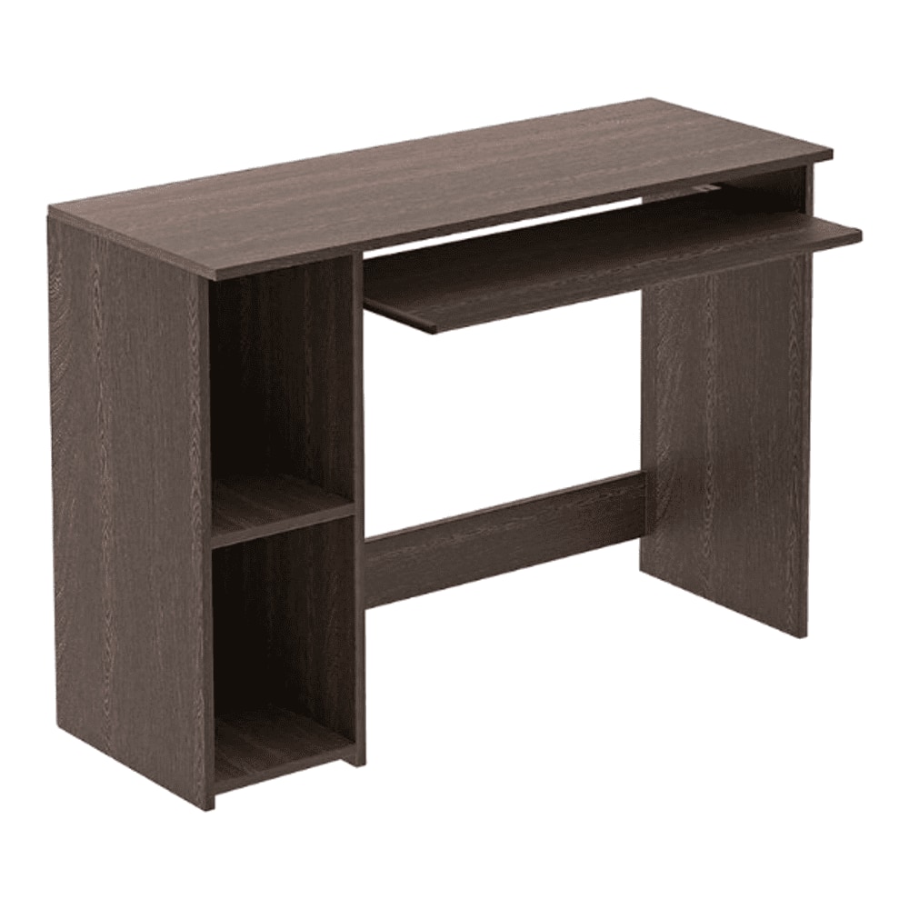 Mallium Free Standing Engineered Wood Study Table with Keyboard Slider in Wenge Finish