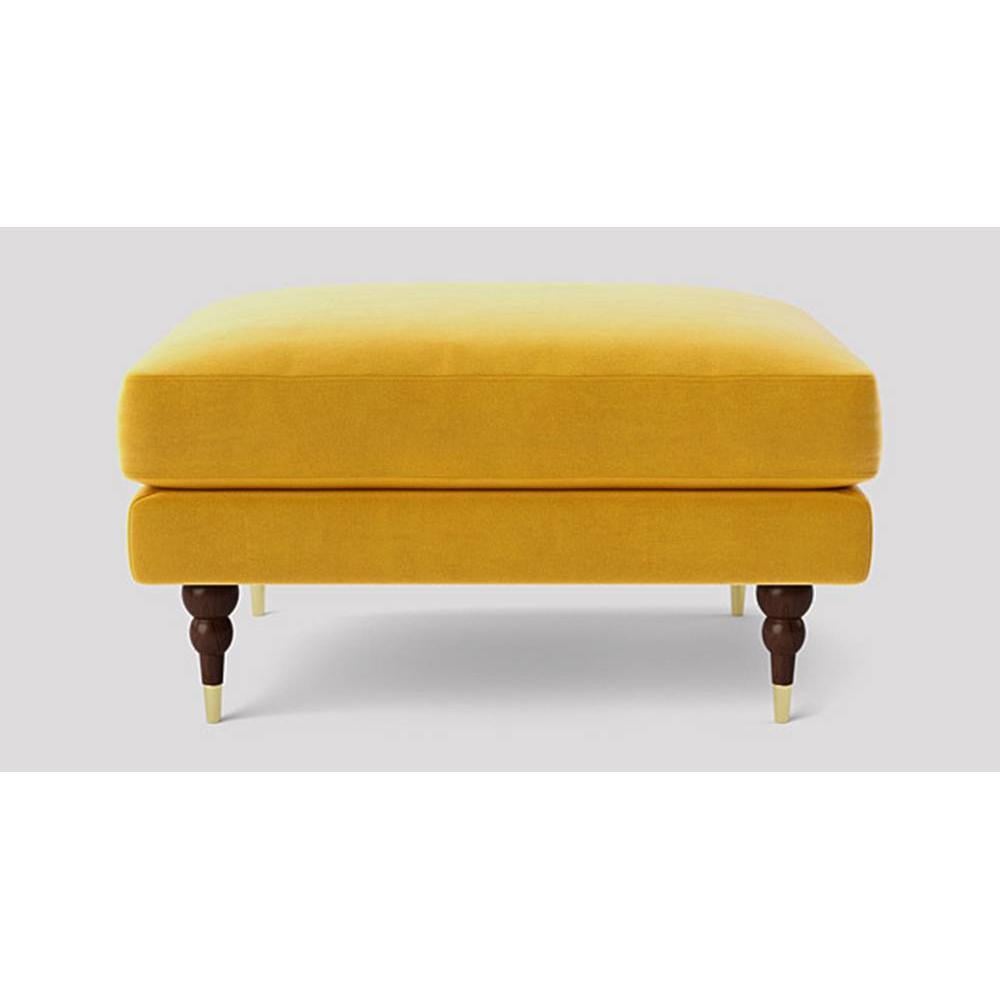 Charlbury Ottoman Color in Yellow