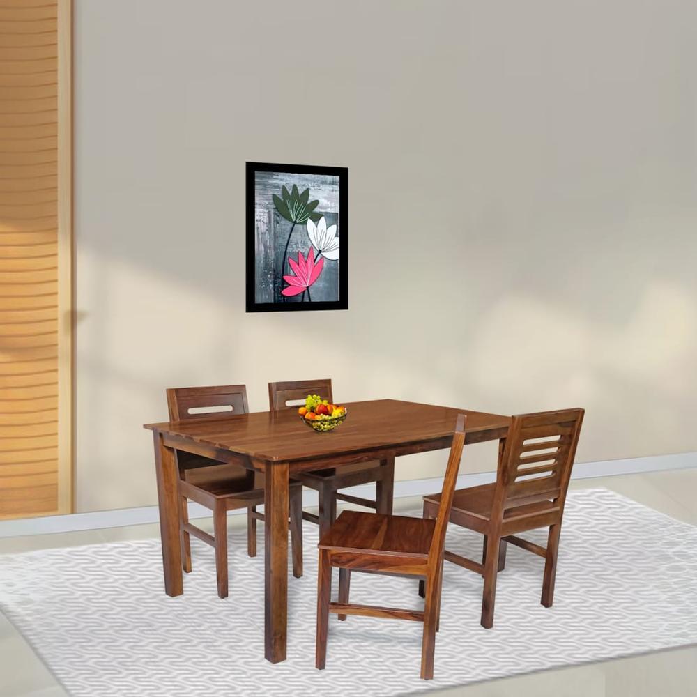 danny solid wood  4 seater Dining table in  Provincial Teak