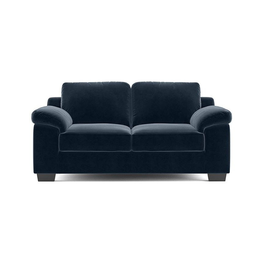 Esquel Sofa Set (Colour: Sea Port Blue Velvet, Seater: 2+1+1)