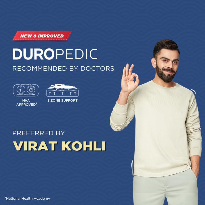 Posture Perfect - Doctor Recommended 5 Zone Dual Density Orthopedic Support layer 3 Zone Pocket Spring Mattress with Euro Top