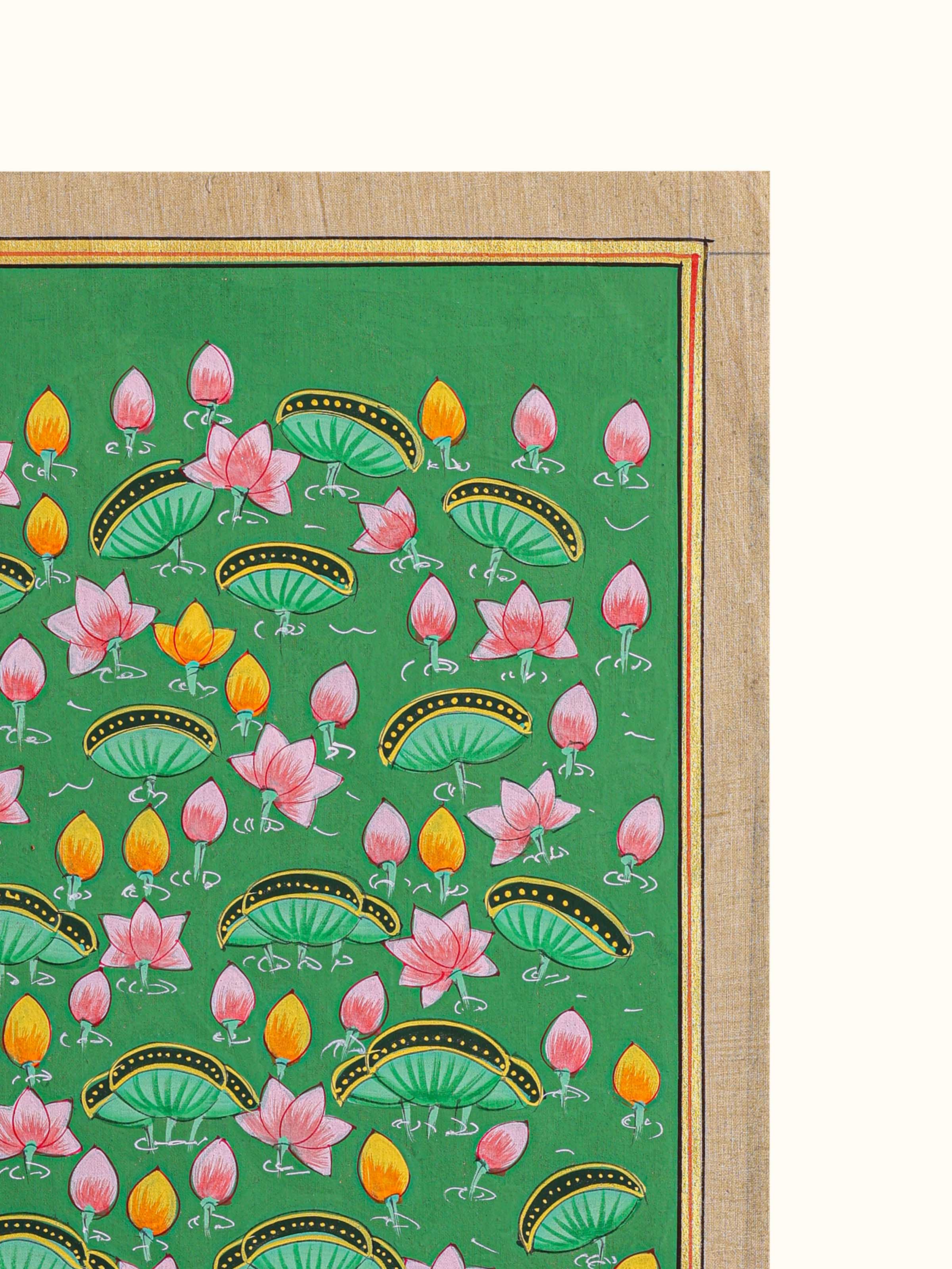 Kamal Talai Pichwai Painting