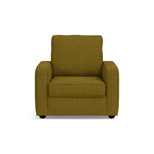 Apollo Sofa Set (Colour : Olive Green, Cushion : Soft, Back Type : High Back, Seater : 3+1+1)