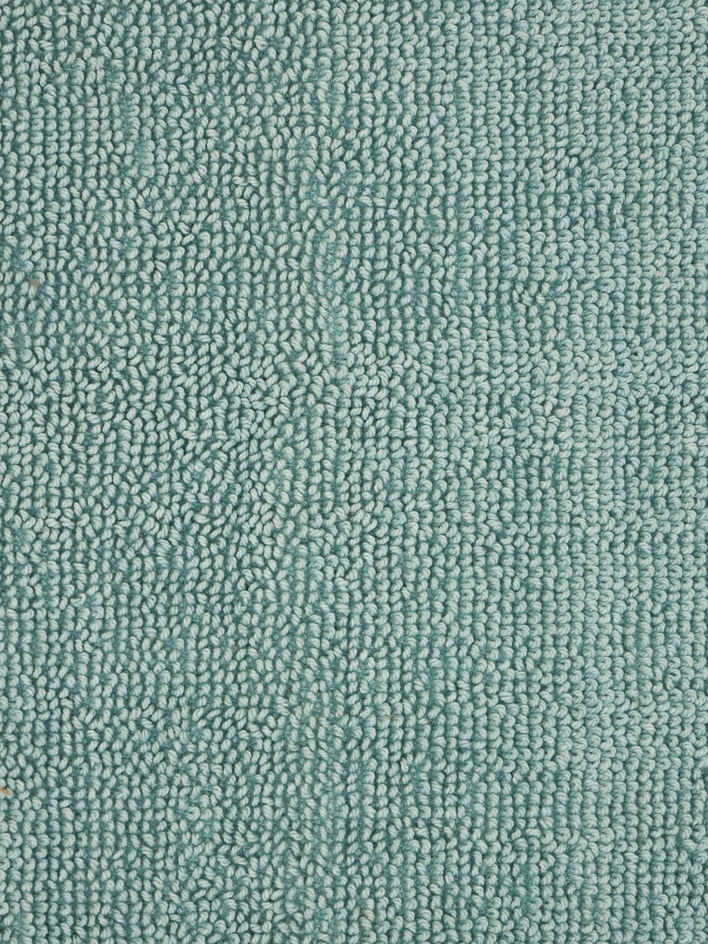 Nityam Solid Light Green Cotton Bath Mat