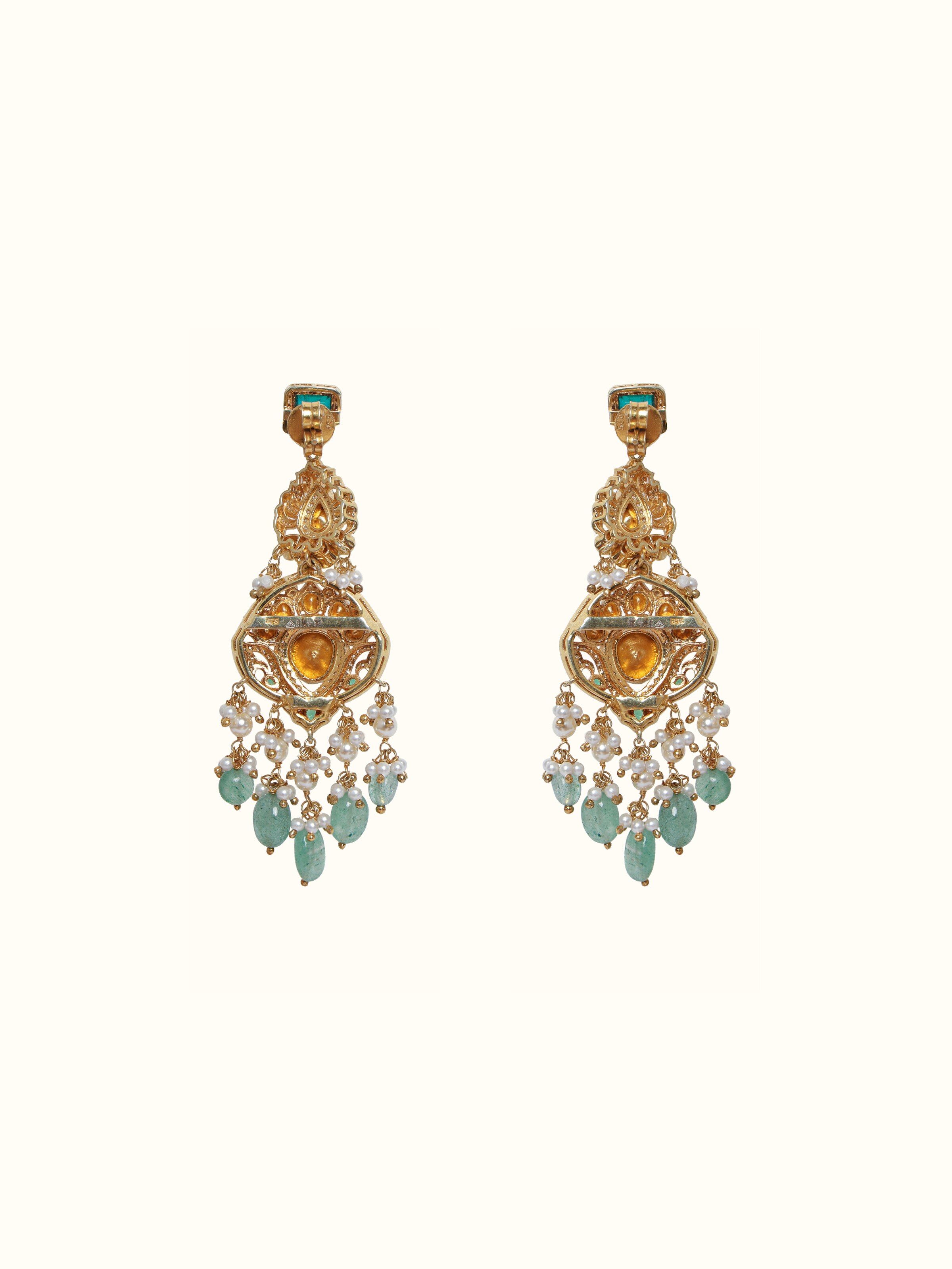 Silver Smithing Drop Earrings