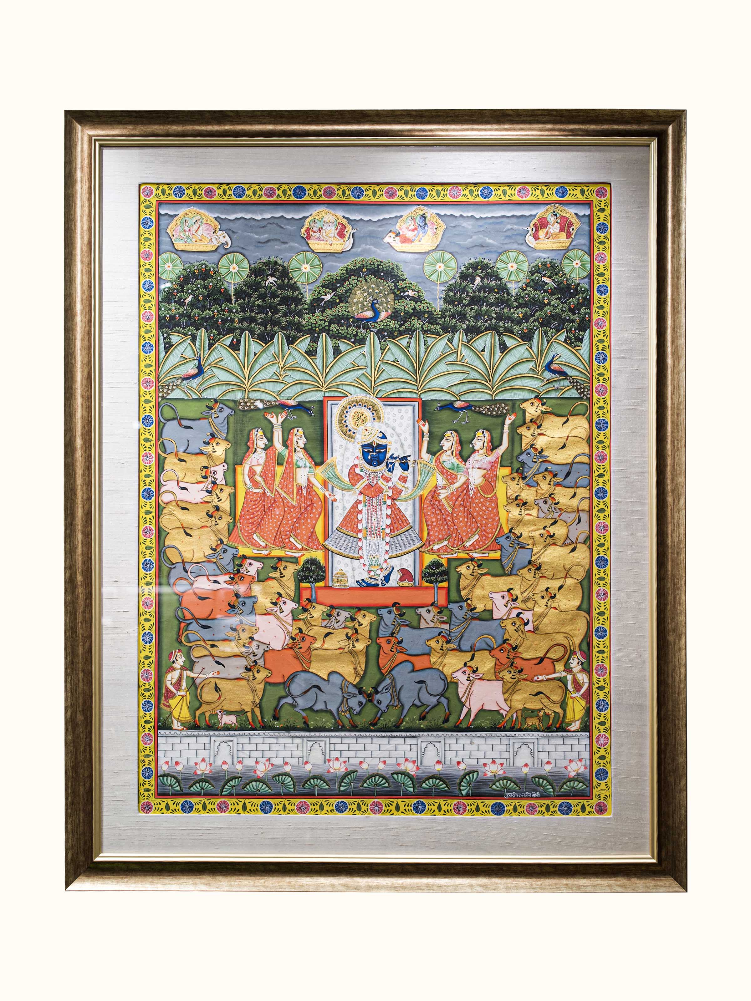 Shrinathji Gowdhuli Pichwai Painting