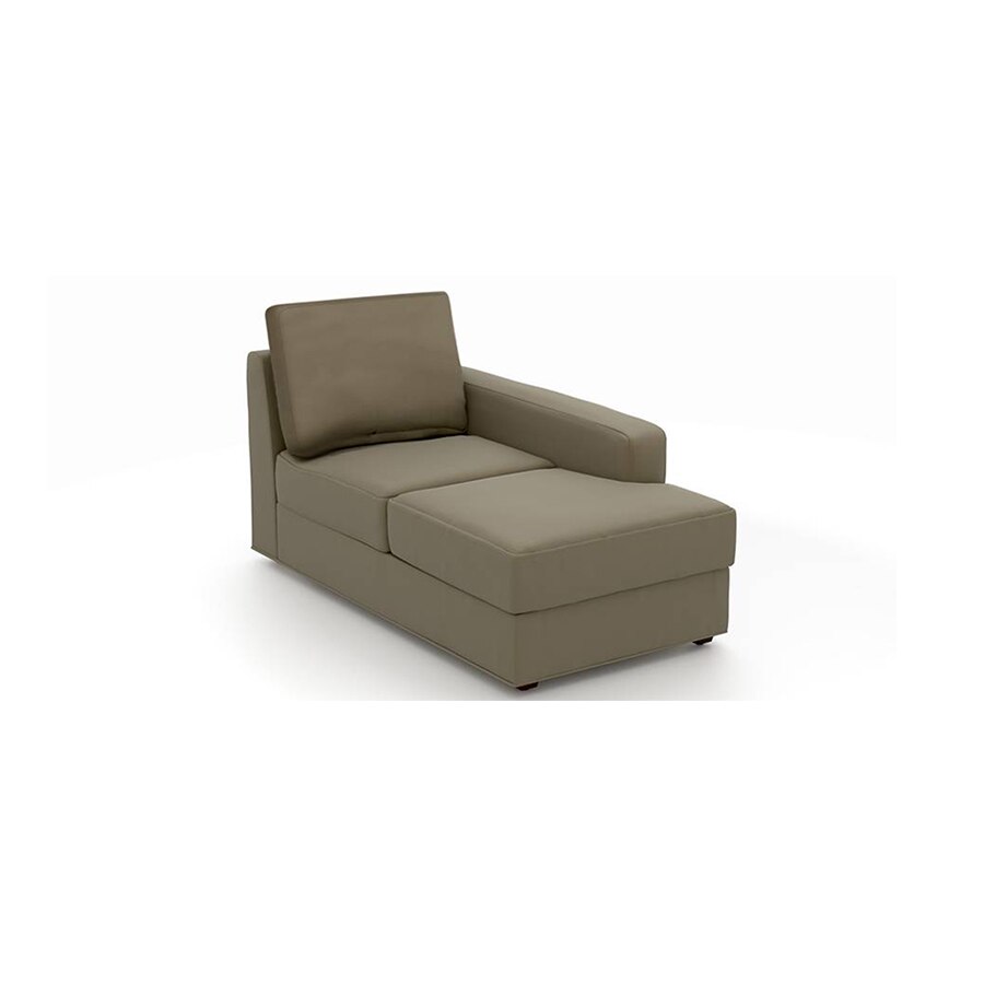 Apollo Compact Sofa (Colour : Cappucino, Cushion : Hard, Seating Capacity : Right Aligned 2 Seater + Right Aligned Chaise)