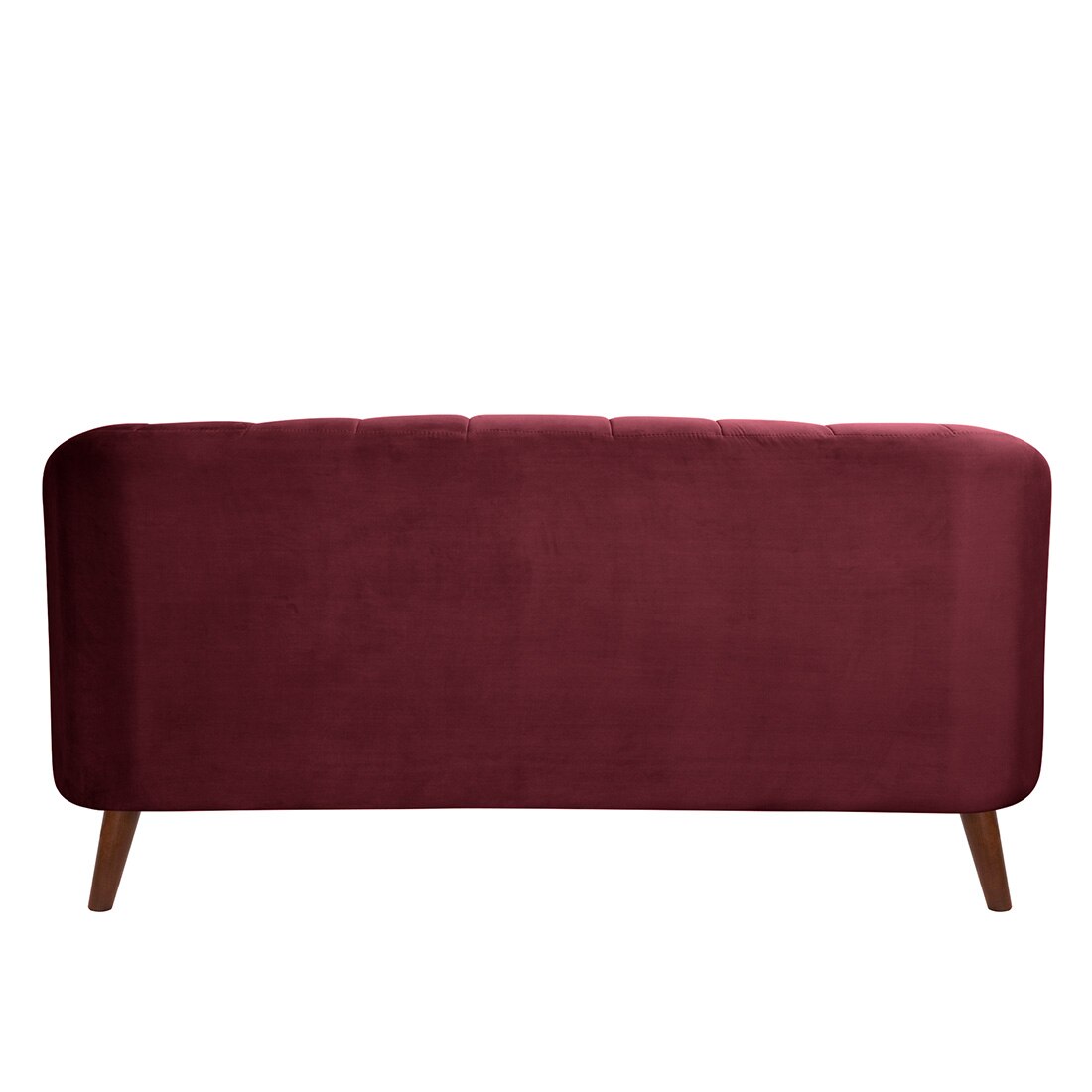 Nilo Velvet 3 Seater Sofa in Maroon Colour