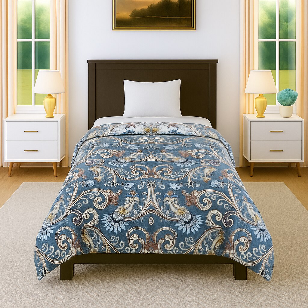 Silky Touch Premium Super Soft Cozy Single Bed Blanket 230 X 155 Cms 300 Cms