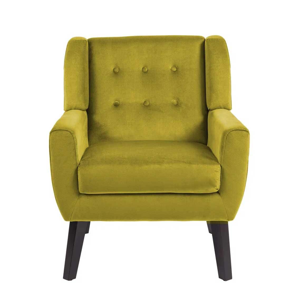 Derel Accent Chair in Mint Green Colour