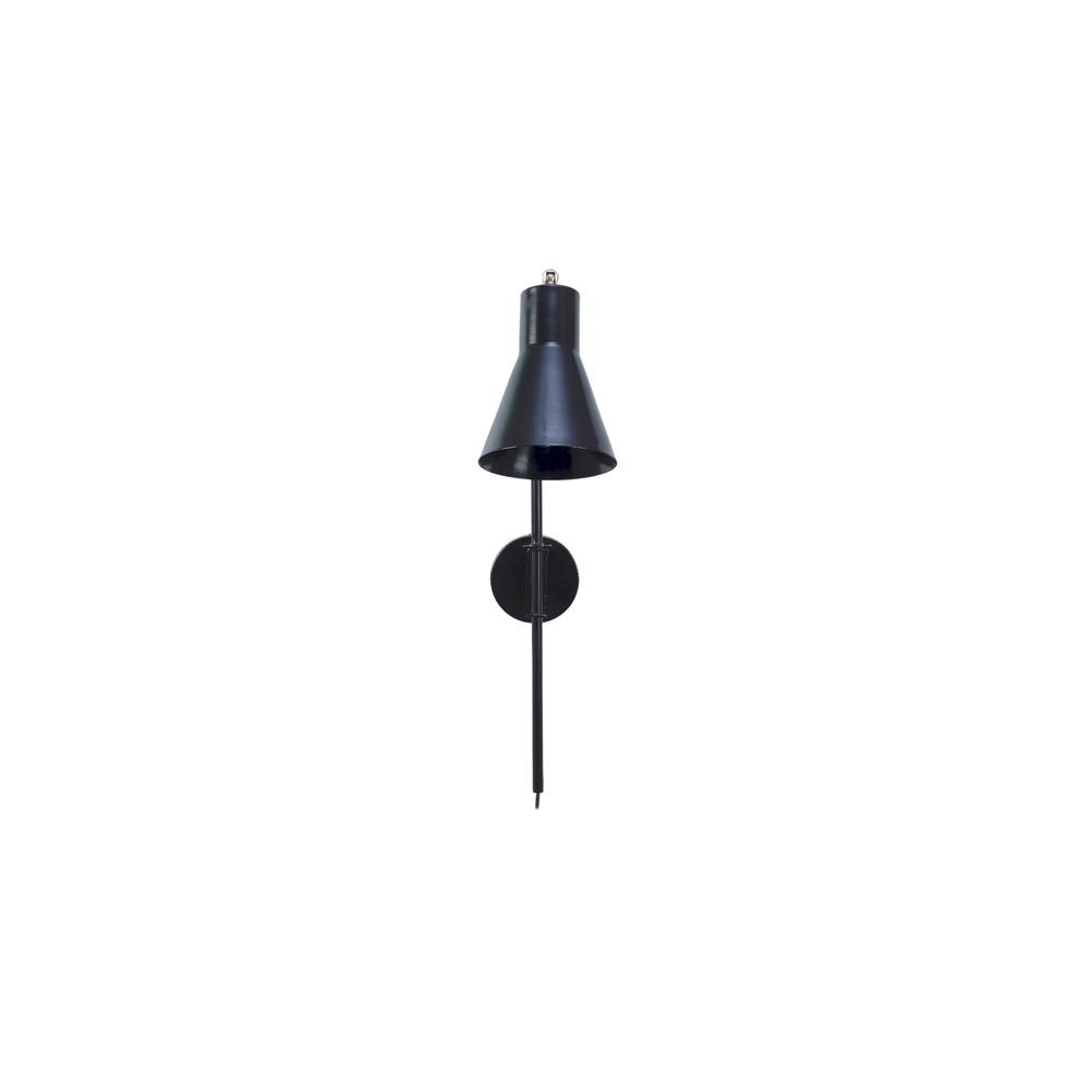 Swing Black Metal Wall Light
