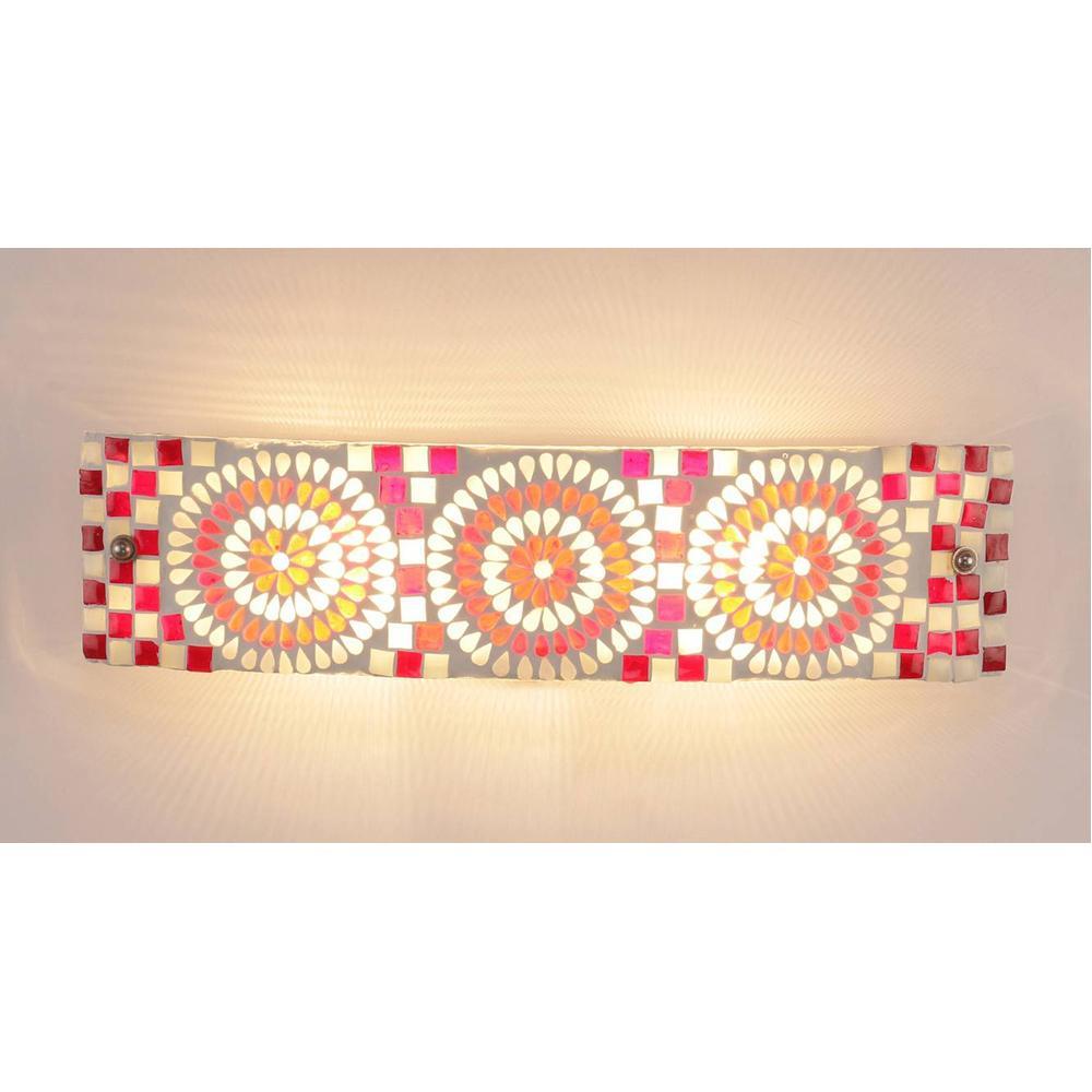 Ari Multicolour Glass Wall Light