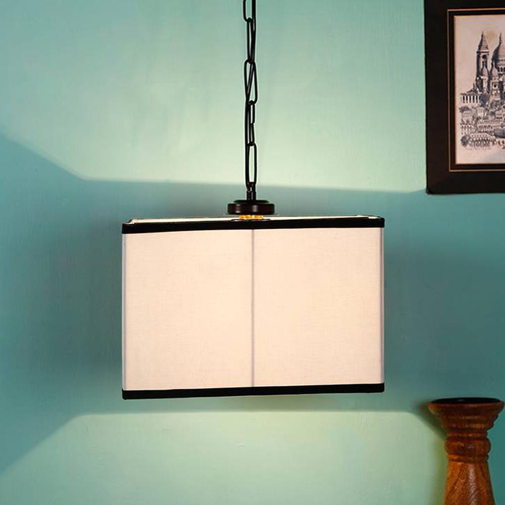 CanFALSEn Multicolor Fabric Hanging Light