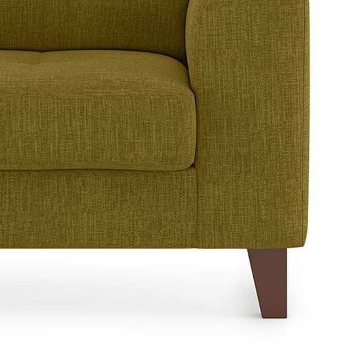 Verona Premium 2 Seater Fabric Sofa in Olive Green Colour