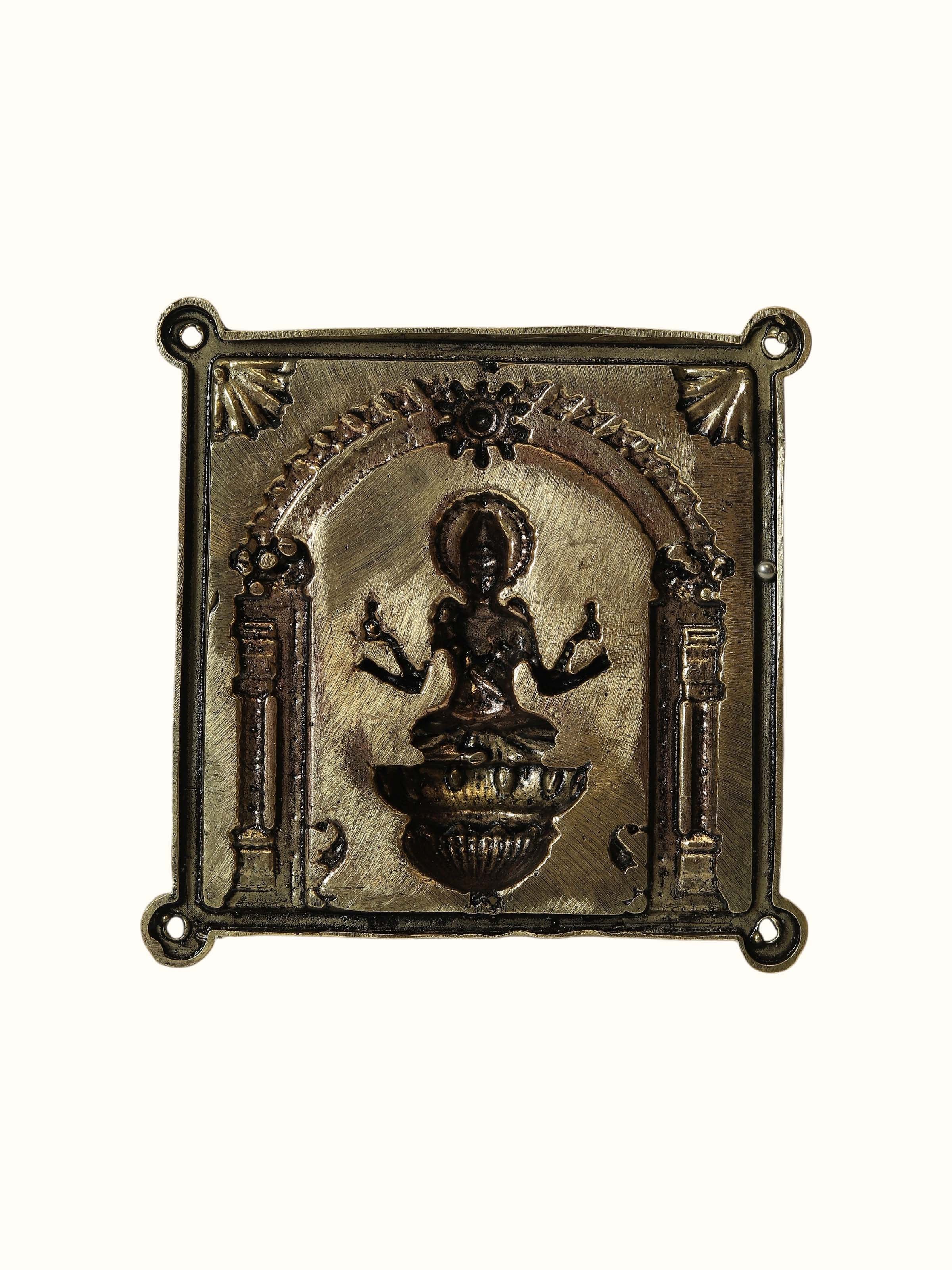 Ashtalakshmi Brass Wall Hanging