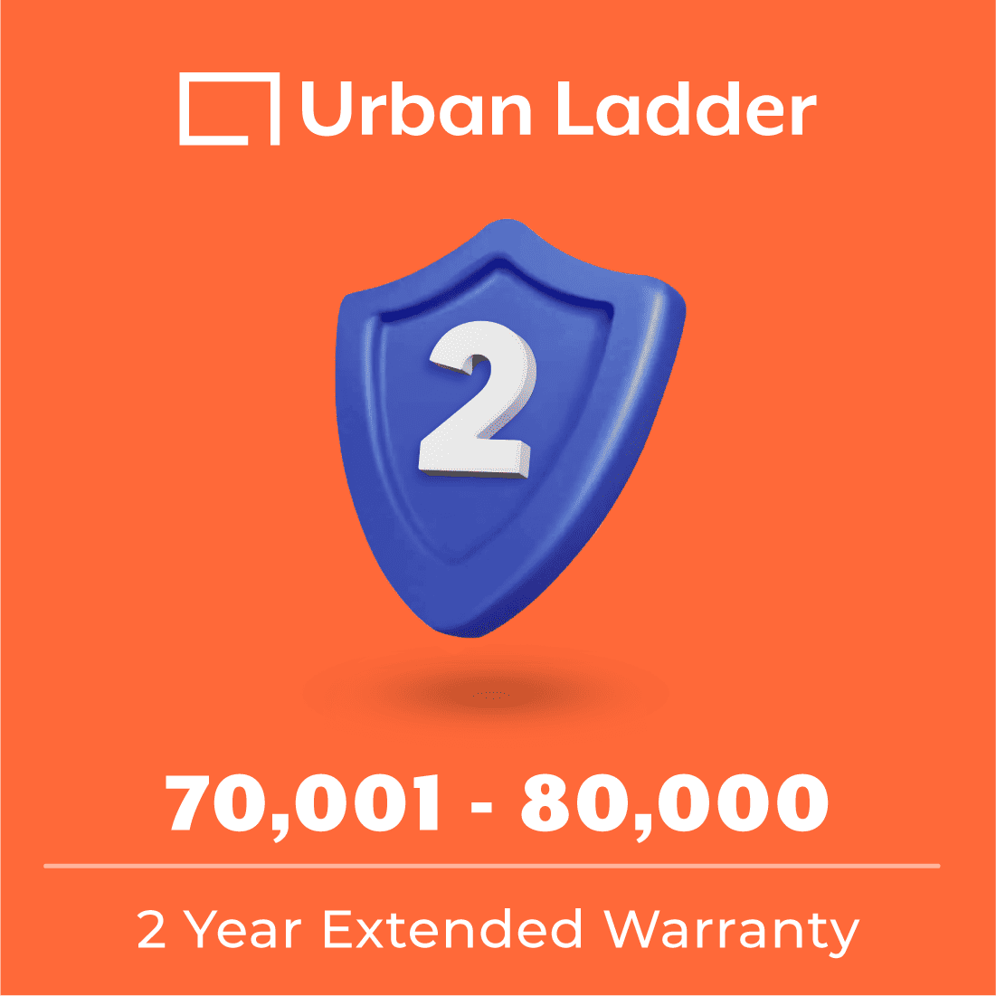 Value Added Services - 2 Year Extended Warranty (70001 to 80000)