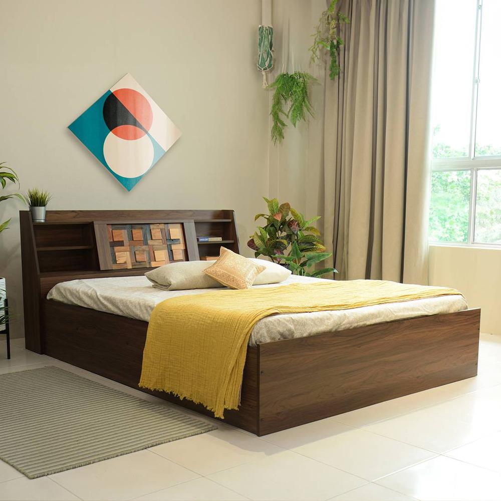 Timber Queen Bed Design 4