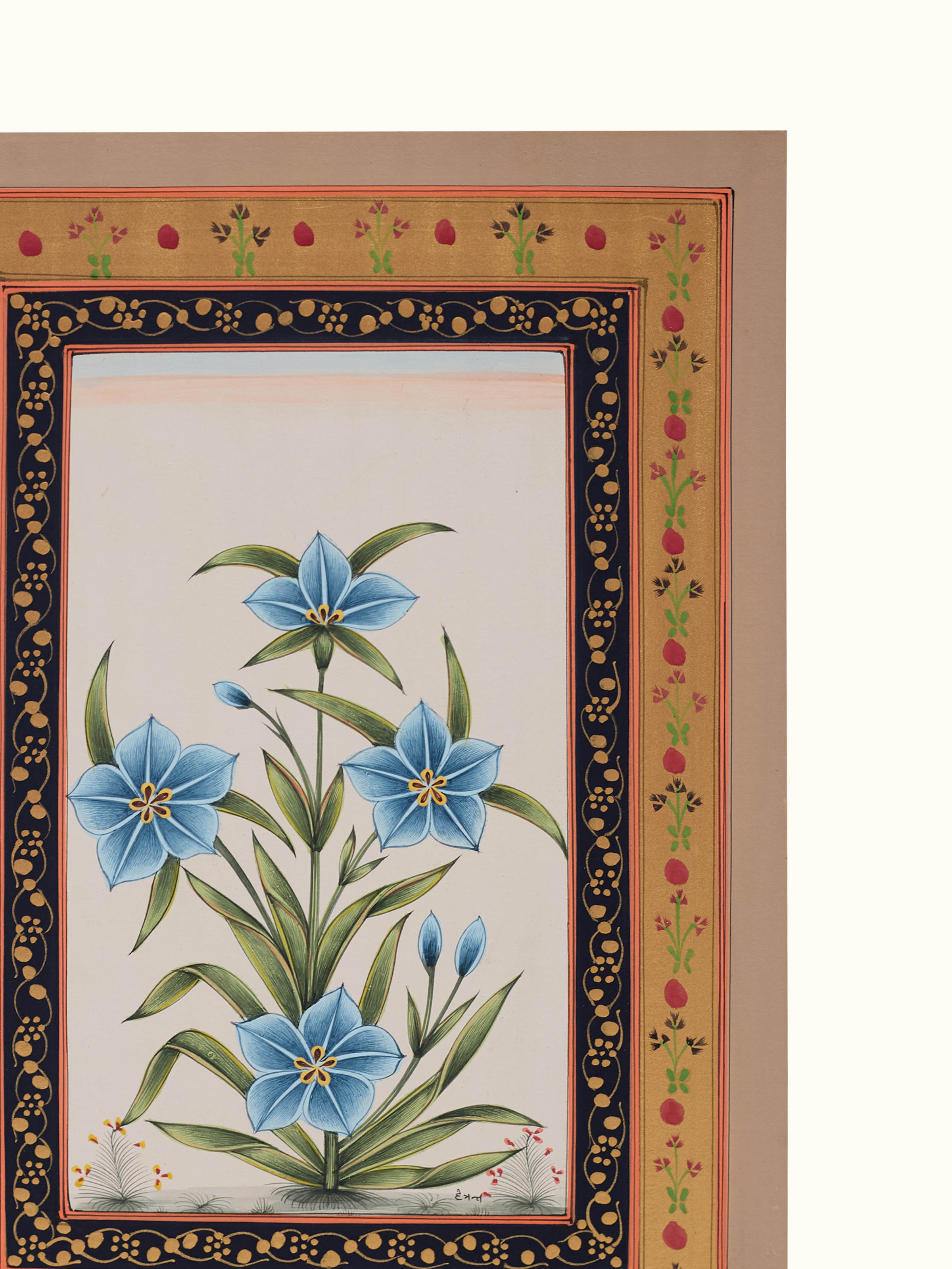 Flax Miniature Painting