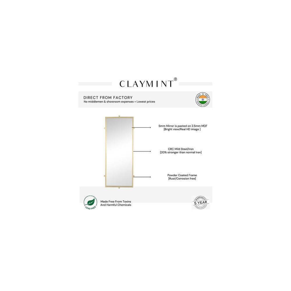 claymint wall mirror