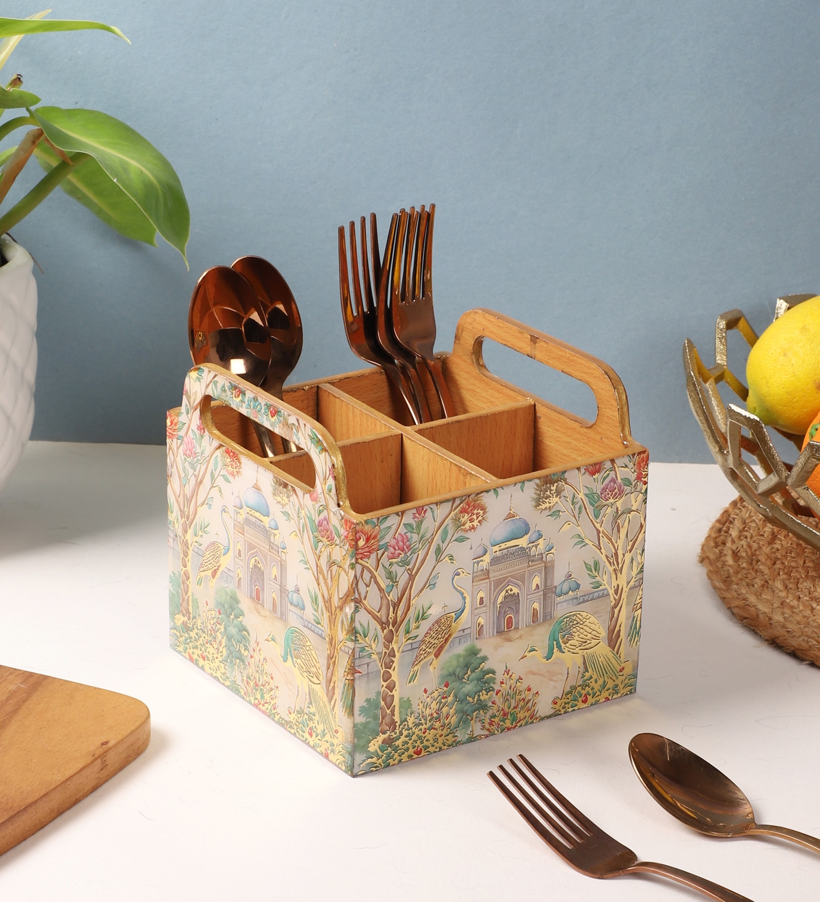 Monumental Charm Cutlery Box (1 Piece) - ShreeJee Creations