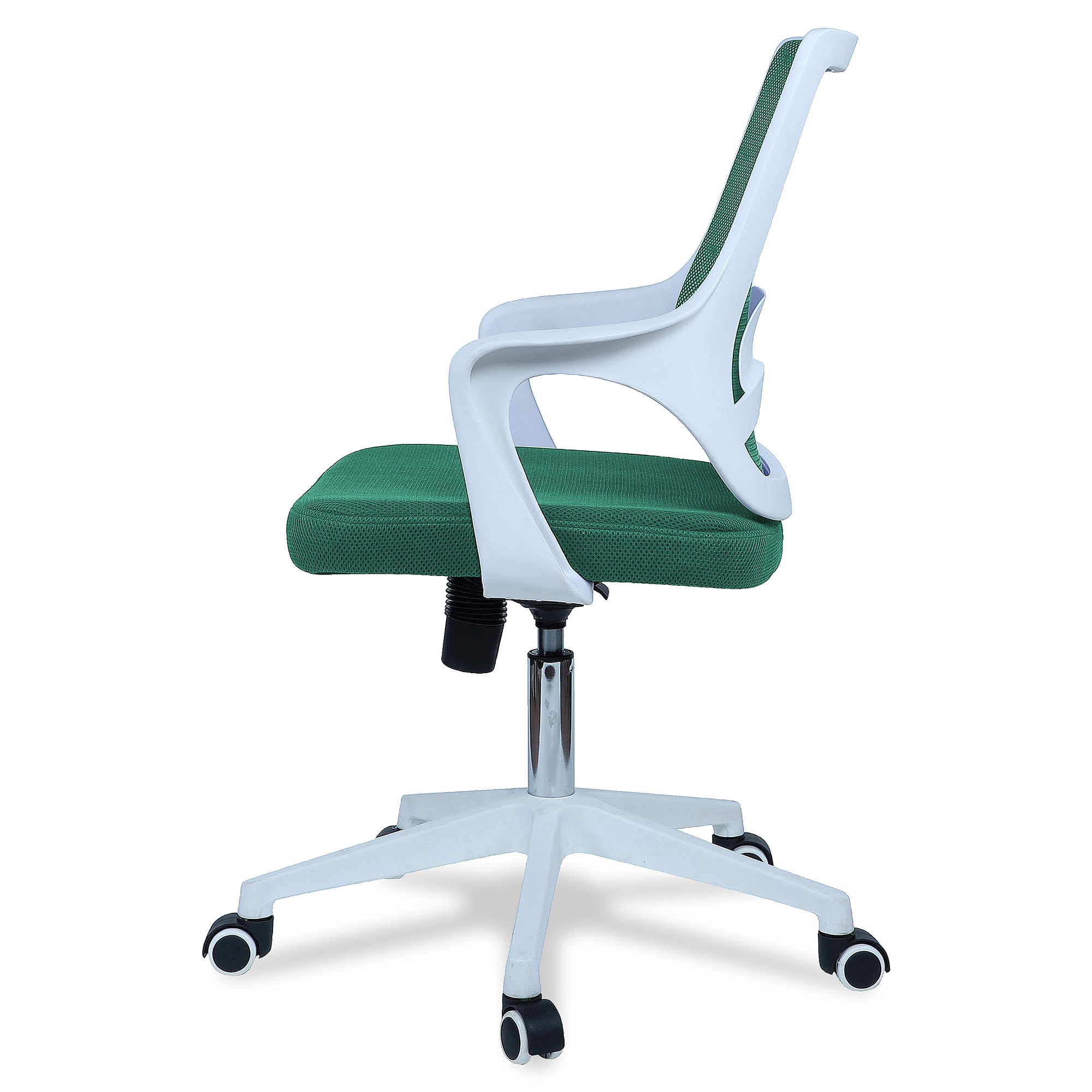 Xeanea Mid Back Ergonomic Chair in Dark Green Colour