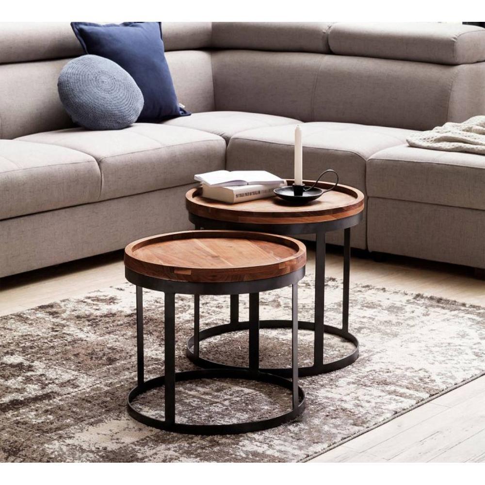 Birxton Solid Wood Nested Tables - Set of 2