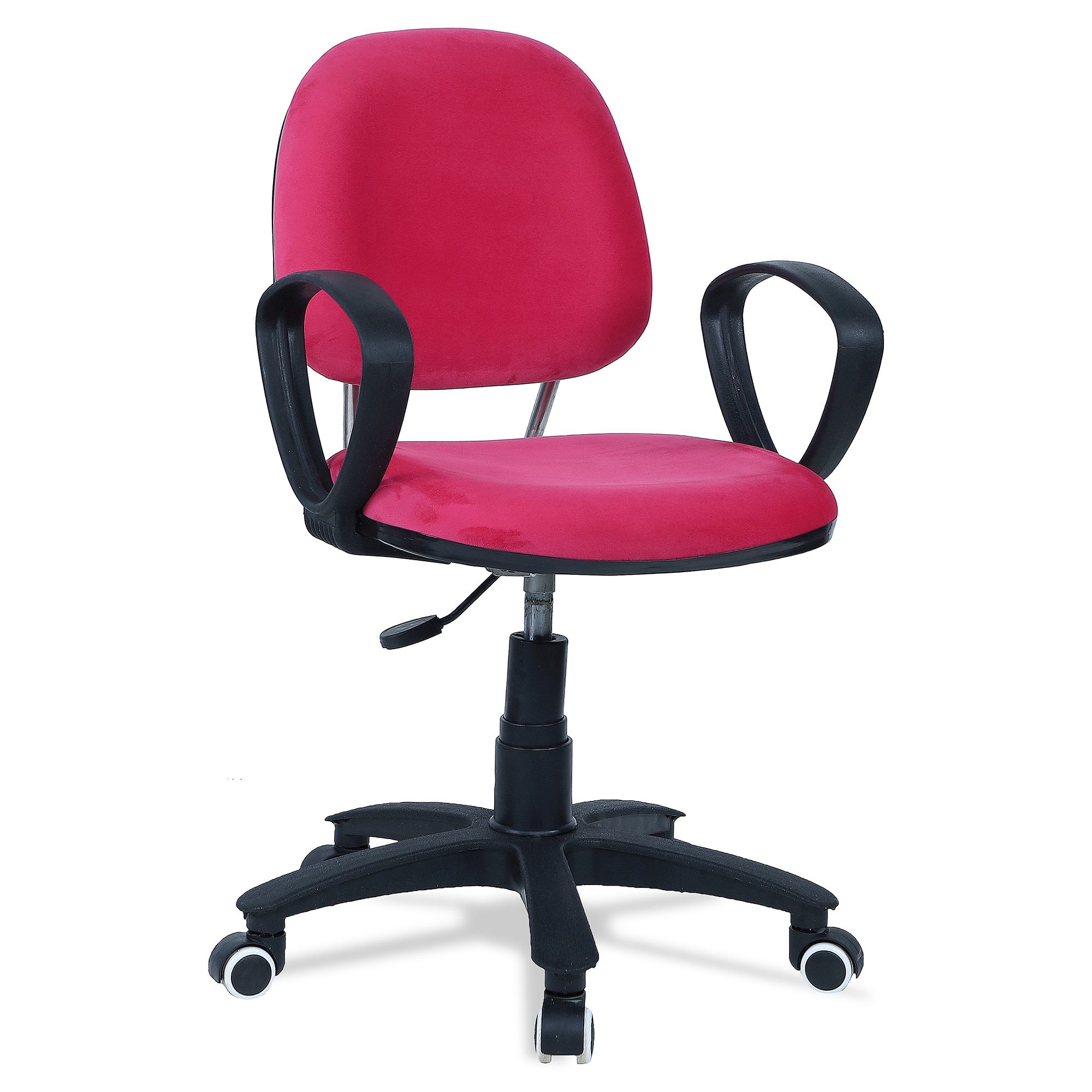 Doriona Low Back Ergonomic Chair in Pink Colour