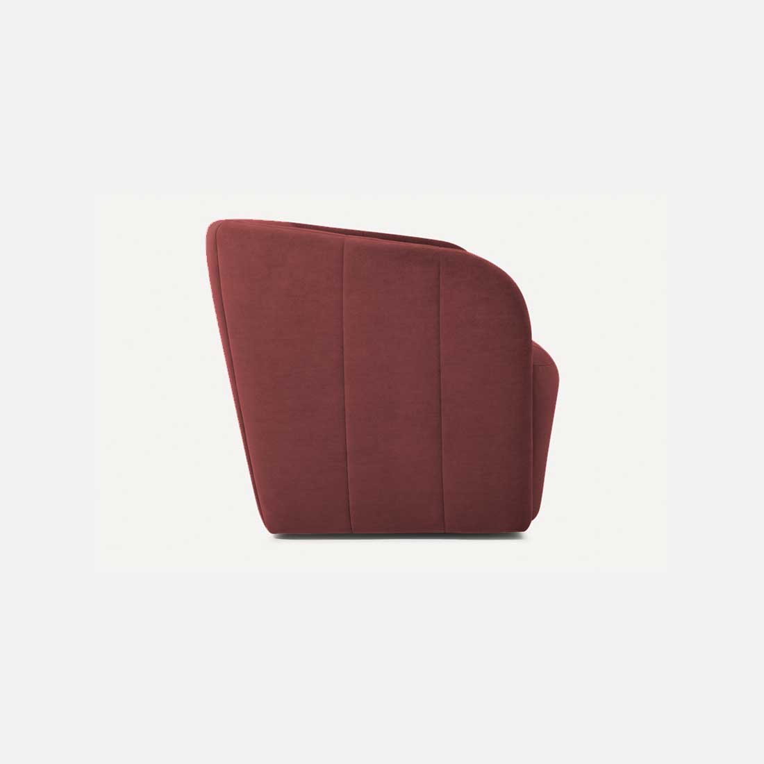 Candler Fabric Sofa (Pink)