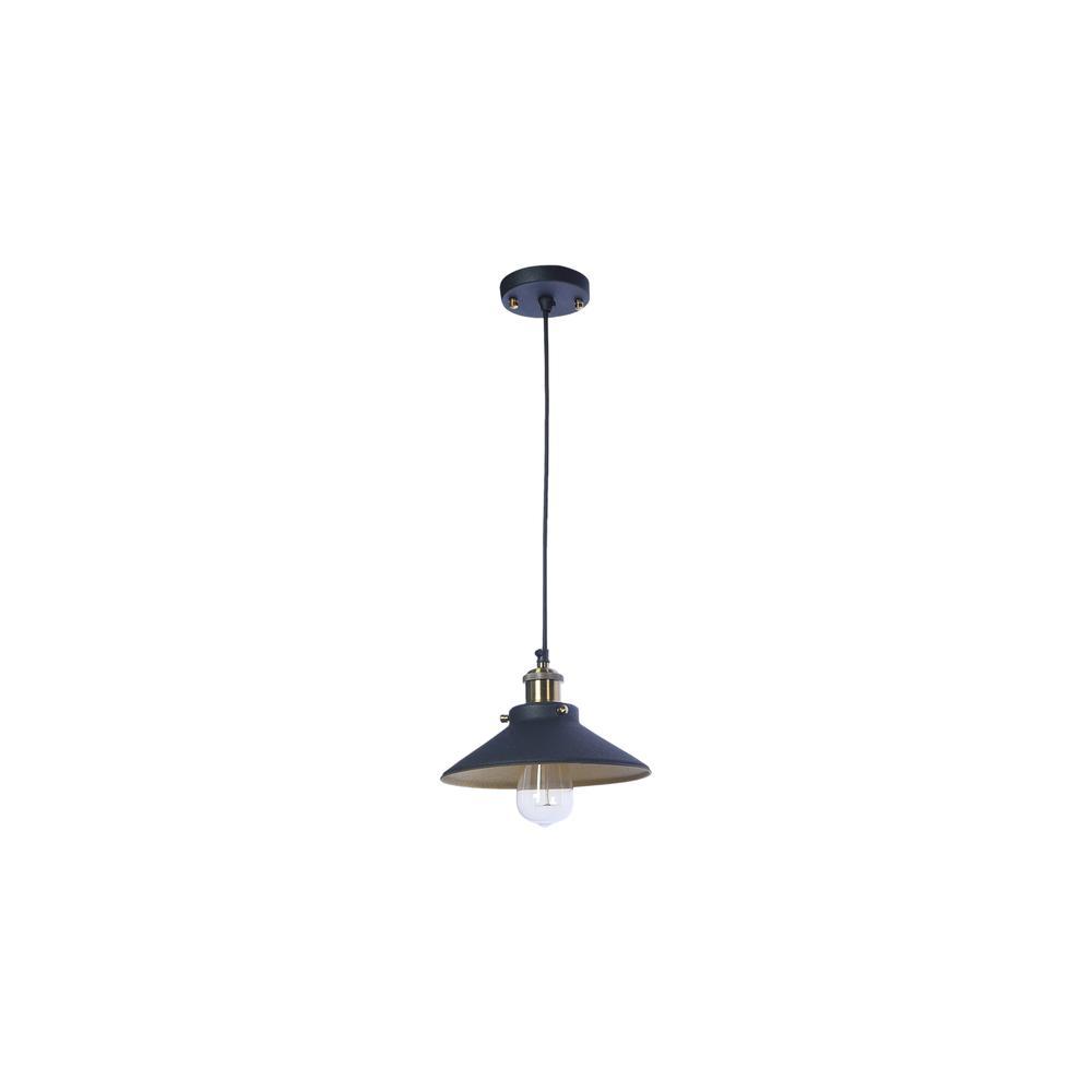 Nora Black Metal Single Hanging Light