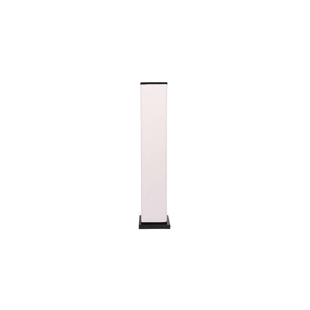 Claudette White Cotton Shade Floor Lamp