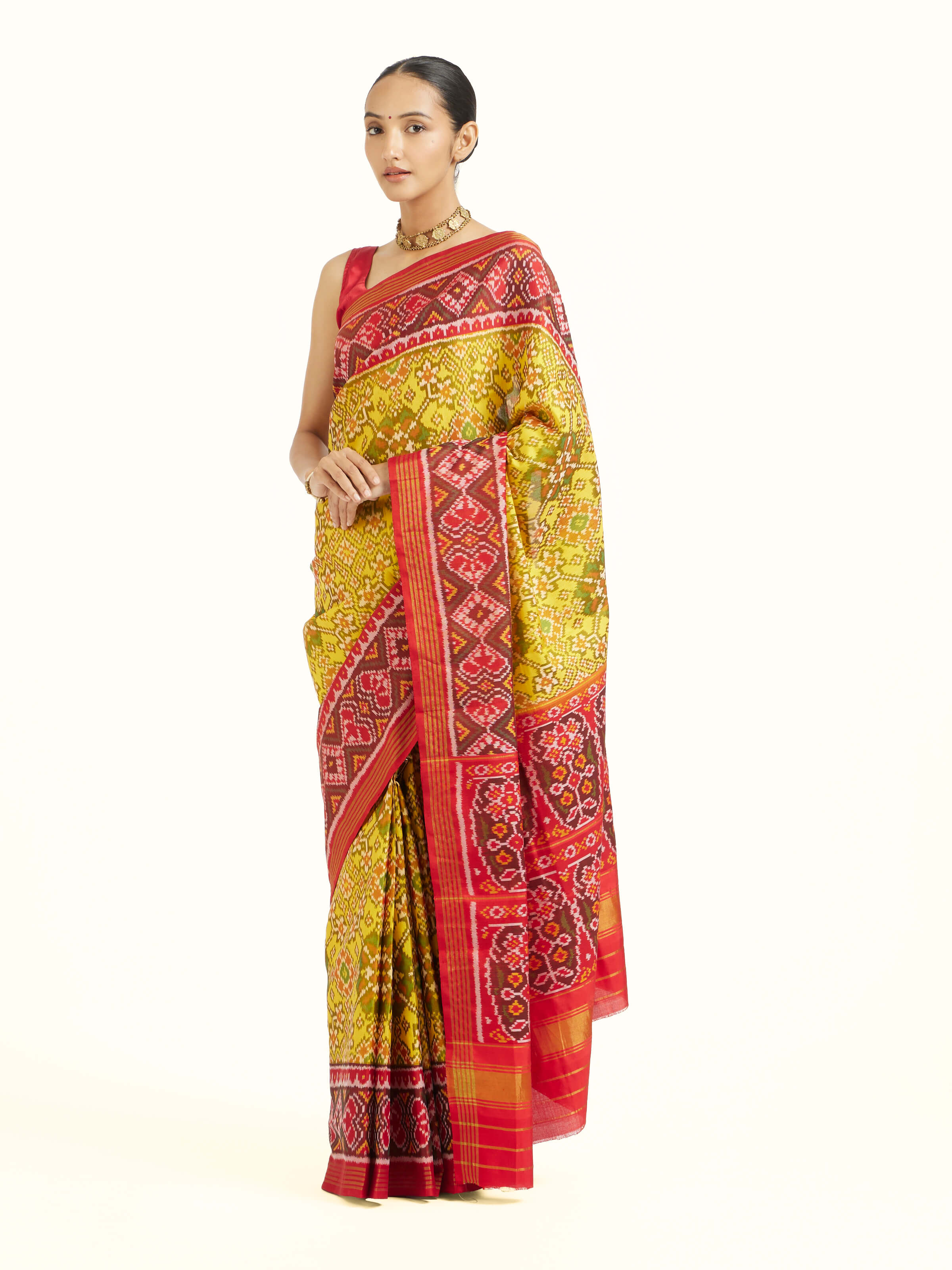 Rajkot Semi Patola Saree