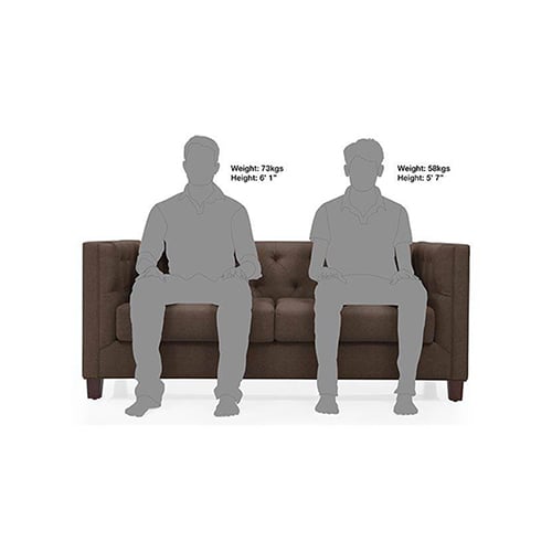 Windsor Sofa Set (Colour : Mocha Brown , Seater : 3+2+1)