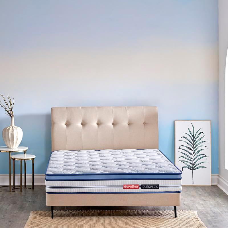 Posture Perfect - Doctor Recommended 5 Zone Dual Density Orthopedic Support layer 3 Zone Pocket Spring Mattress with Euro Top (78 x 47 in, 8 Inches)