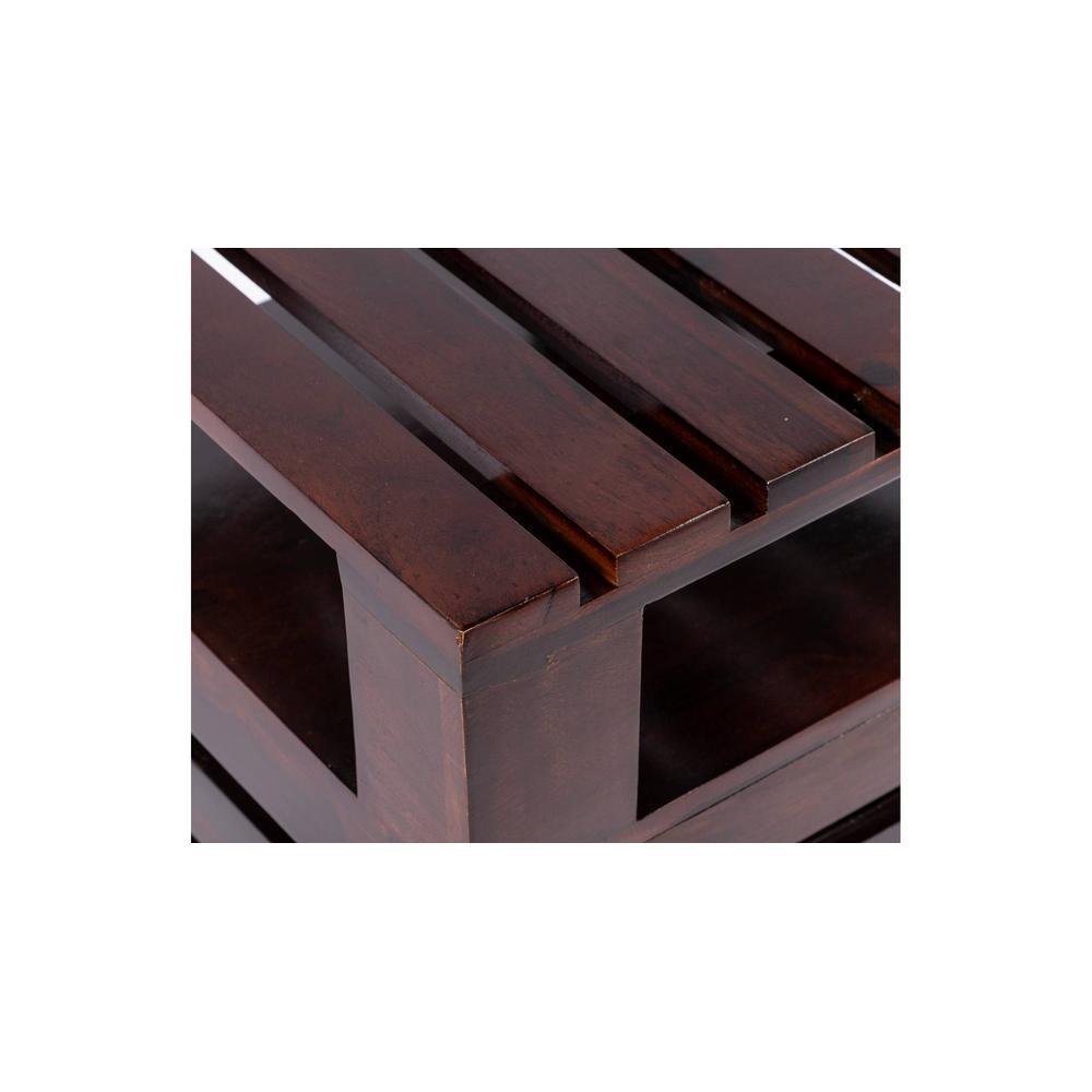 Harvey Side Table - Walnut Finish