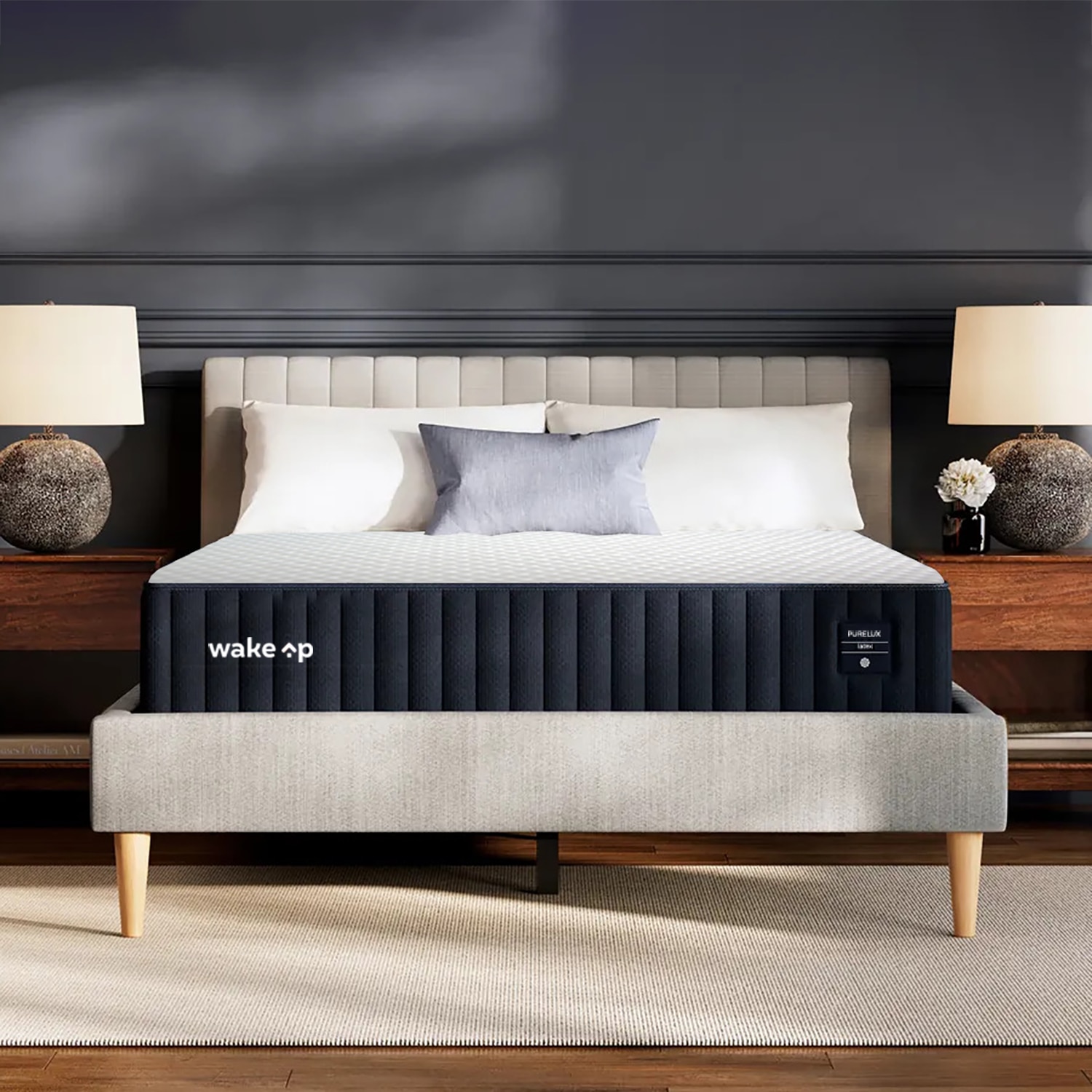 Wakeup India PureLuxe Latex Ortho Foam Single Size 72 X 36 X 10 Inch Mattress