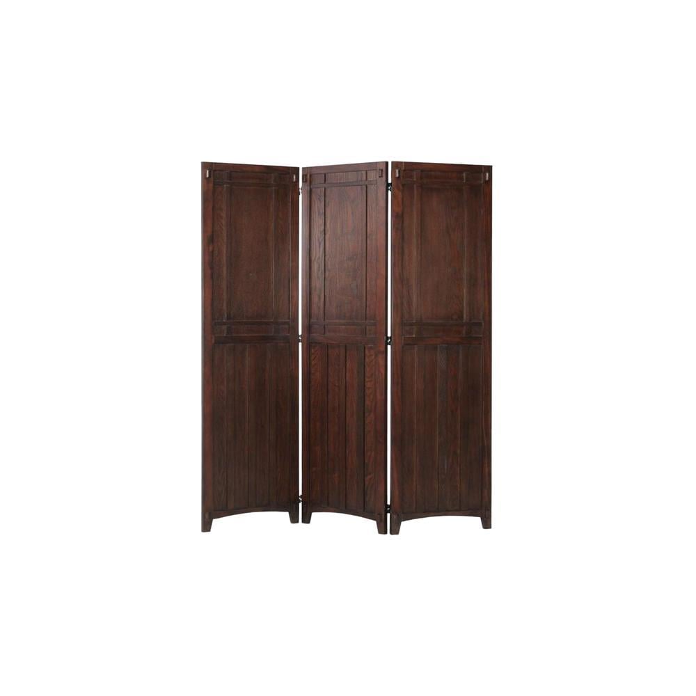 Flossy Solid Wood 4 Panel Room Divider