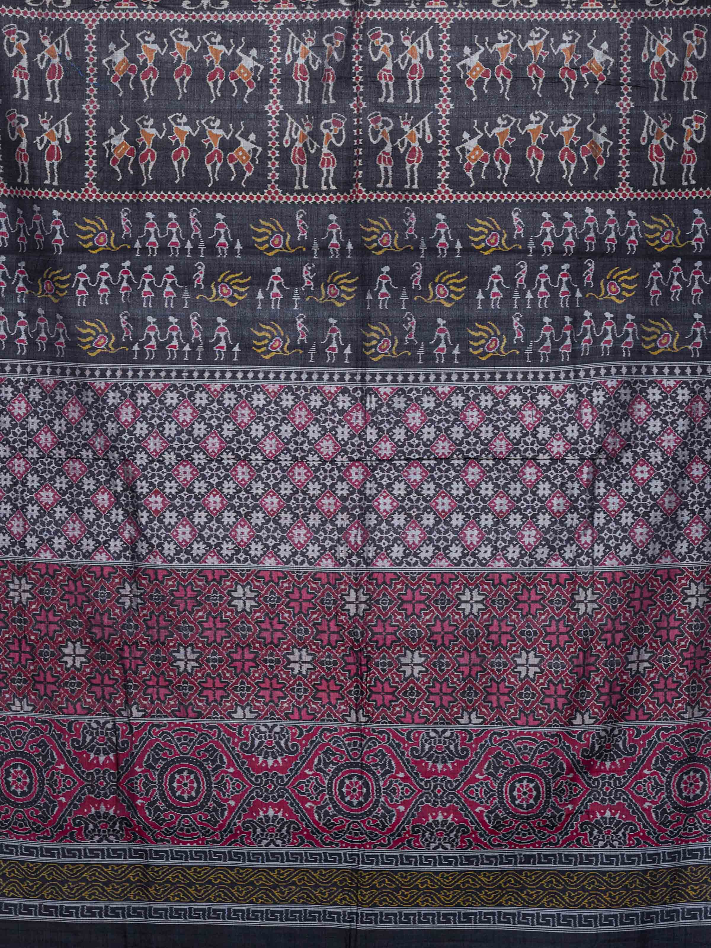 Odisha Ikat Motif Wall Hanging