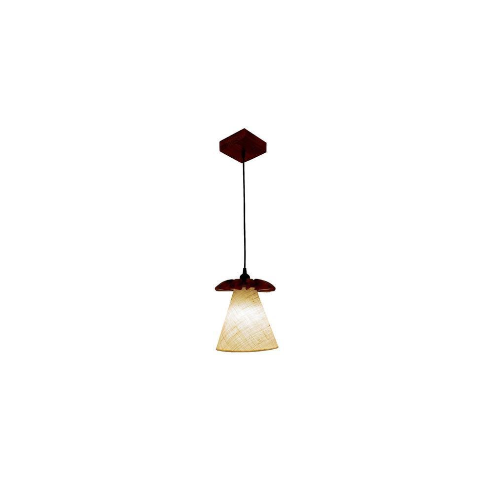 Whirl Brown Solid Wood Single Hanging Light Whirl Brown Solid Wood Single Hanging Light