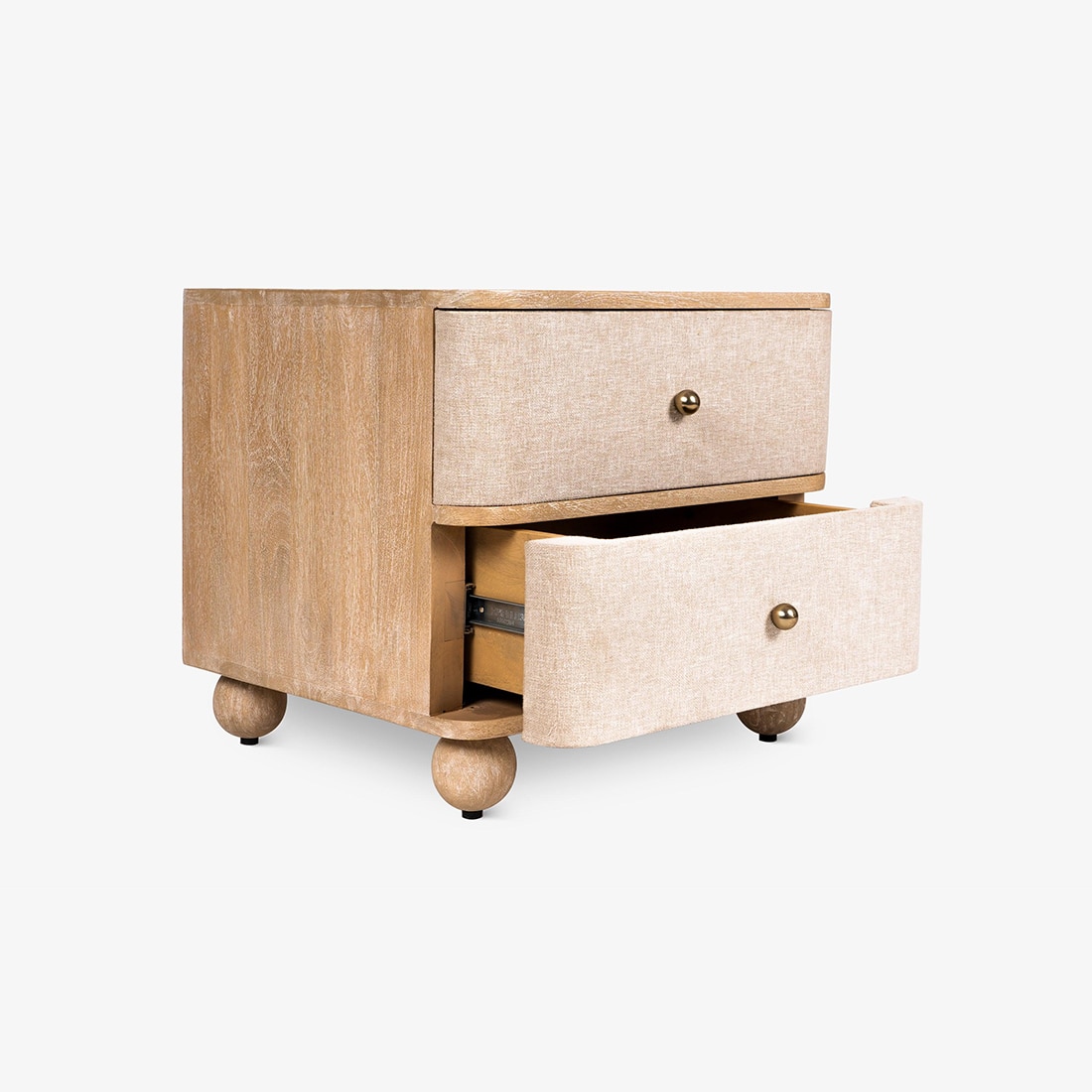 Neo Kyoto Bedside in White Finish