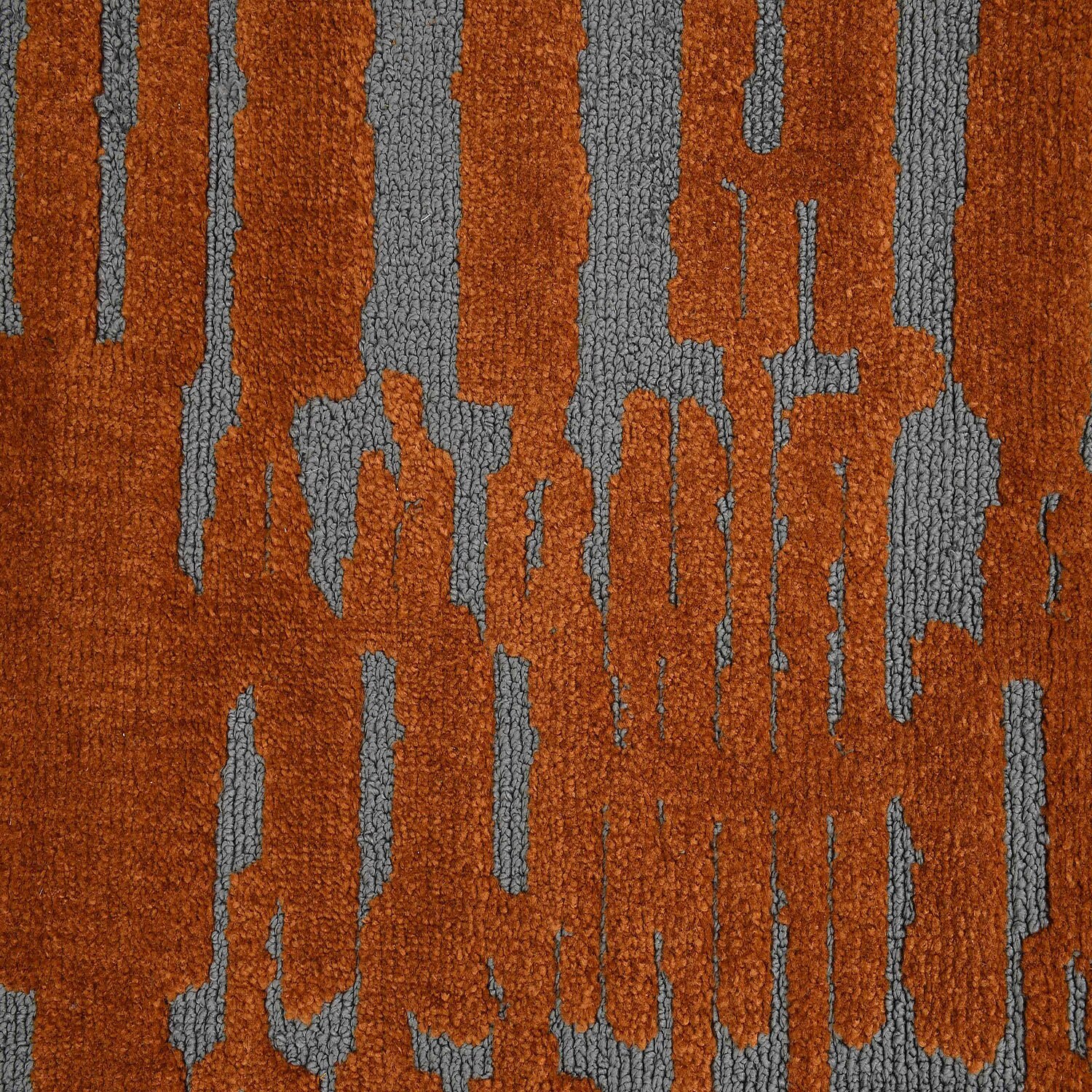 Multicolor Abstract Machine Made Polyester 4 X 6 Feet Carpet