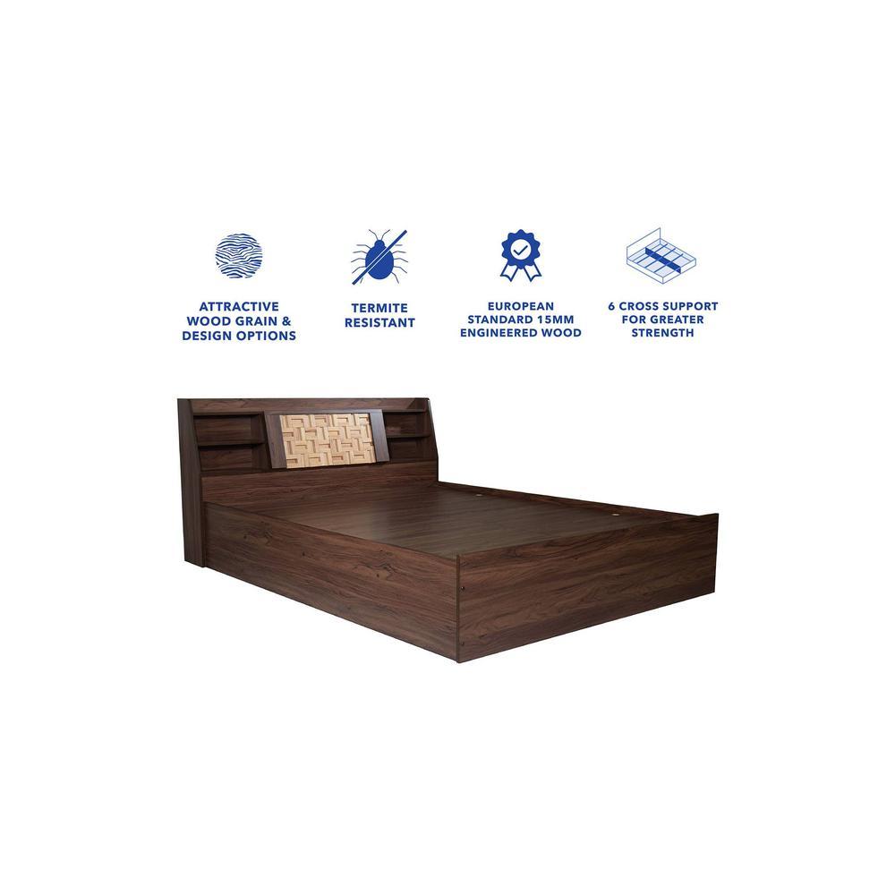 Timber Queen Bed Design 1